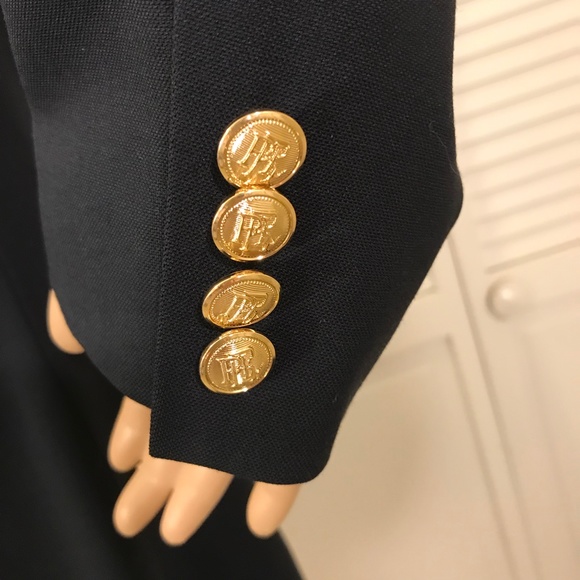 Polo Ralph Lauren Double-Breasted Wool Blazer Size 4 - Picture 15 of 15